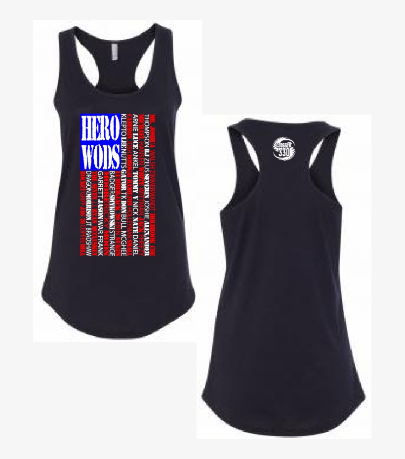 Hero Wod Ideal Racerback Tank, transparent png download