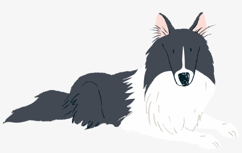 Hand Painted German Shepherd Dog Transparent - Dog, transparent png download