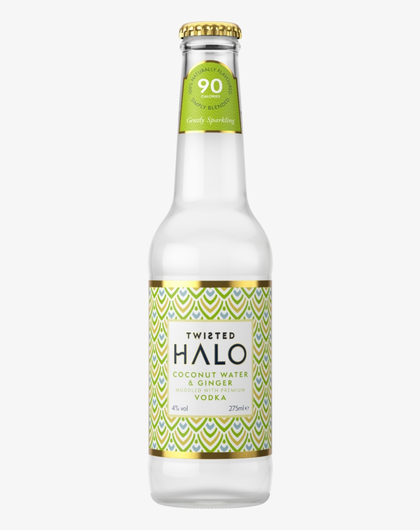 Twisted Halo Bottle Png - Vodka, transparent png download