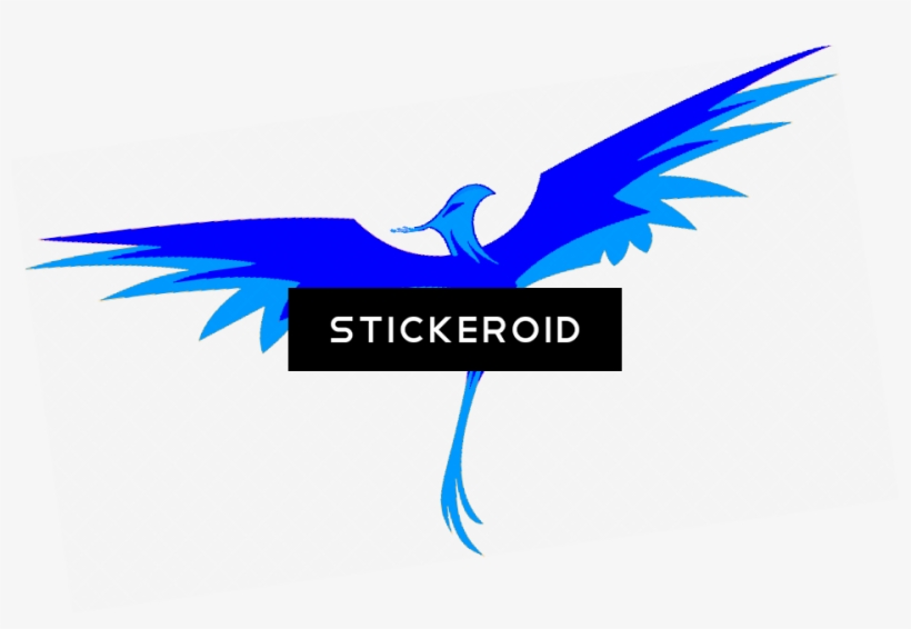 Blue Phoenix - Emblem, transparent png download