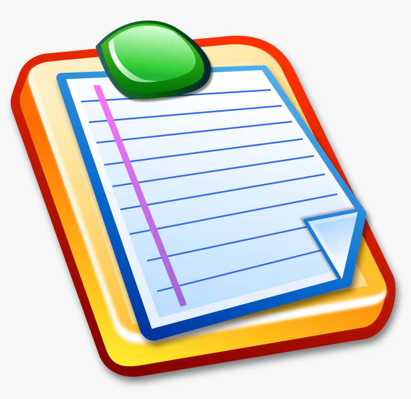 Nuvola Clipboard Lined - Task Coach Logo, transparent png download