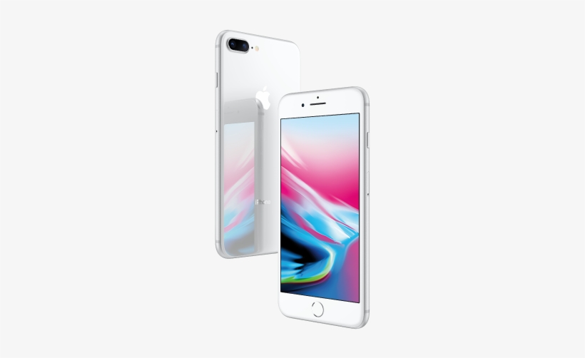 Iphone 8 Plus 64gb - Apple Iphone 8 Plus - 64 Gb - Silver - At&t - Gsm, transparent png download