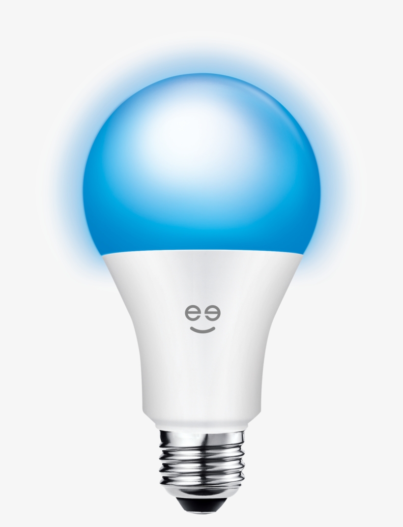 Merkury Innovations Color Smart A21 Light Bulb, 75w, transparent png download