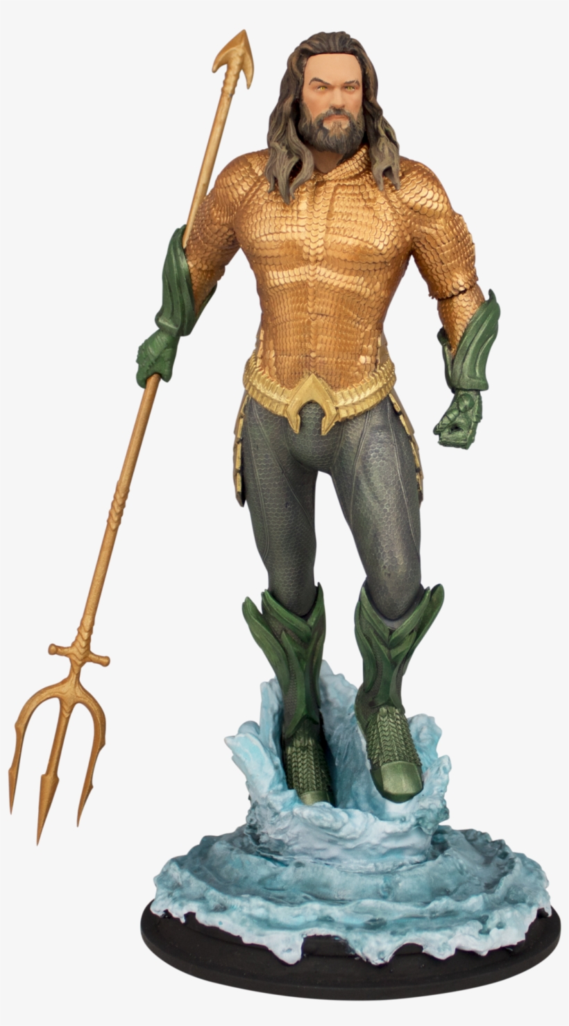 Aquaman Statue - Aquaman Movie Statue, transparent png download