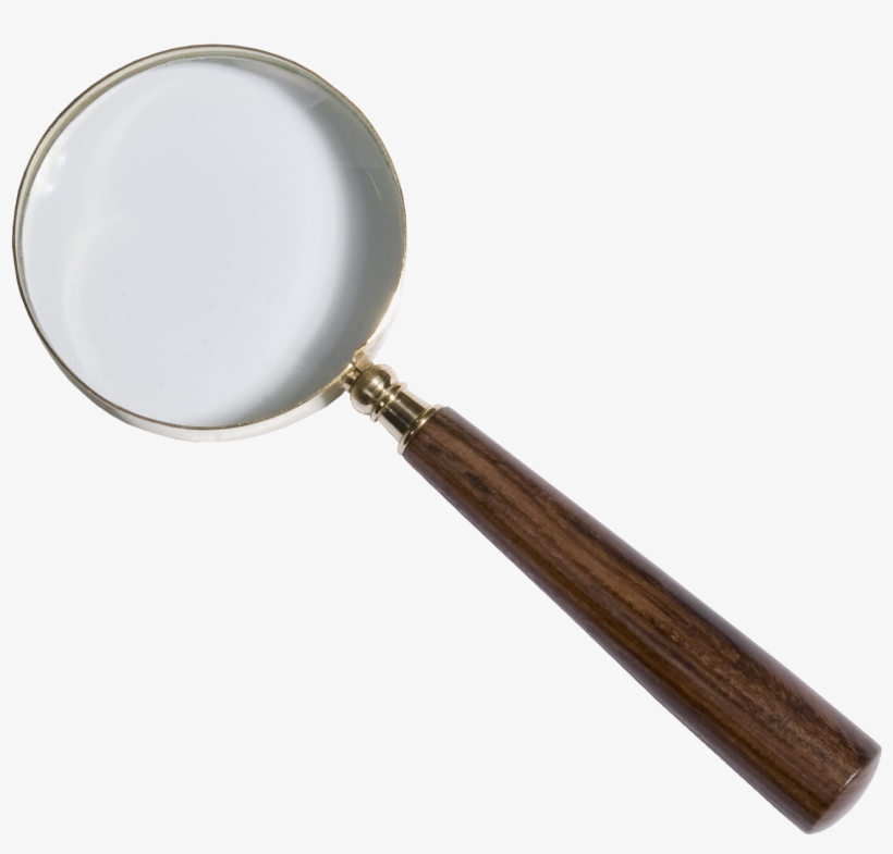 Magnifying Glass With Wooden Handle - Batela Giftware Magnifying Glass With Wooden Handle, transparent png download