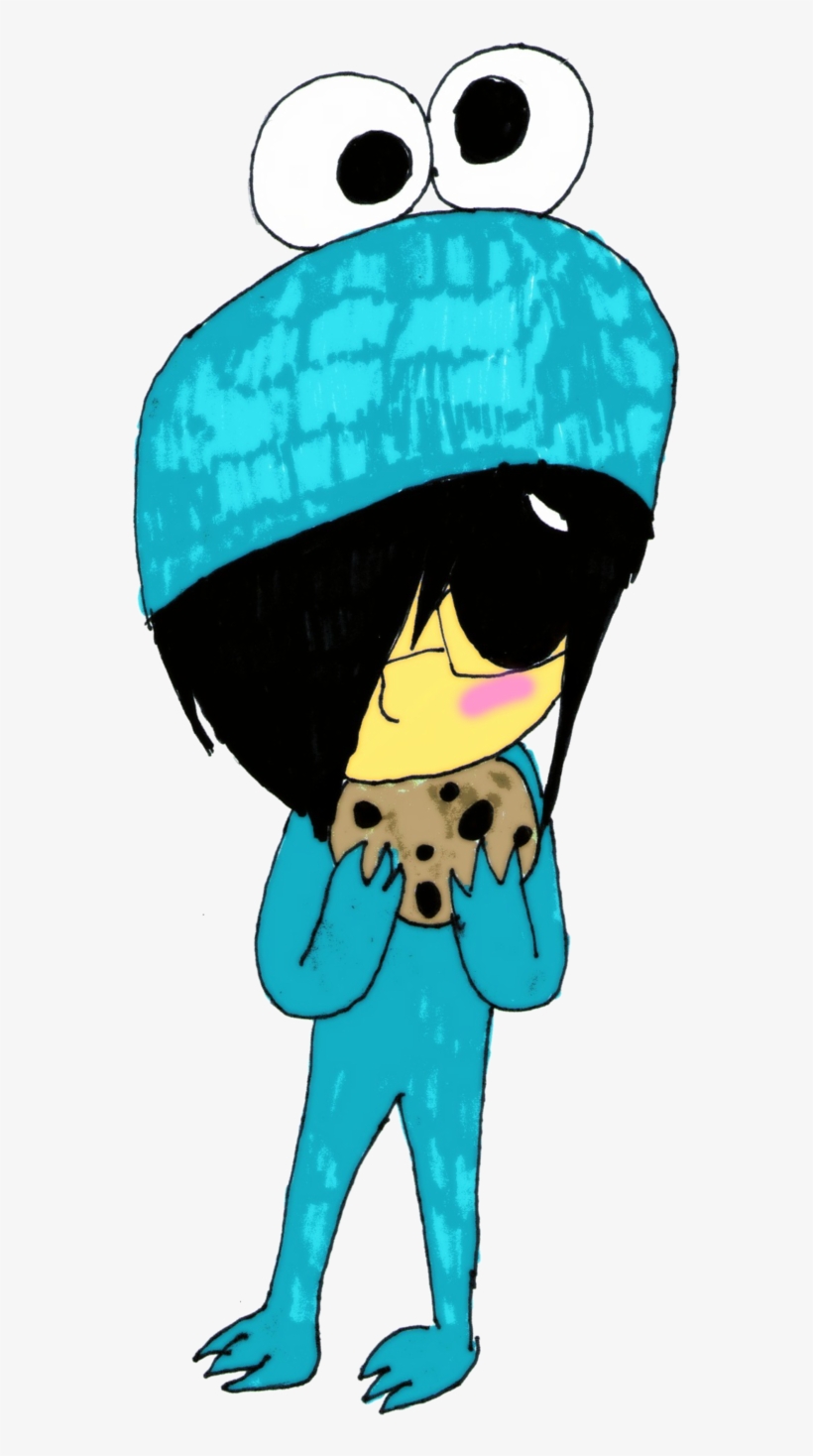 Cookie Monster Costume - Costume, transparent png download