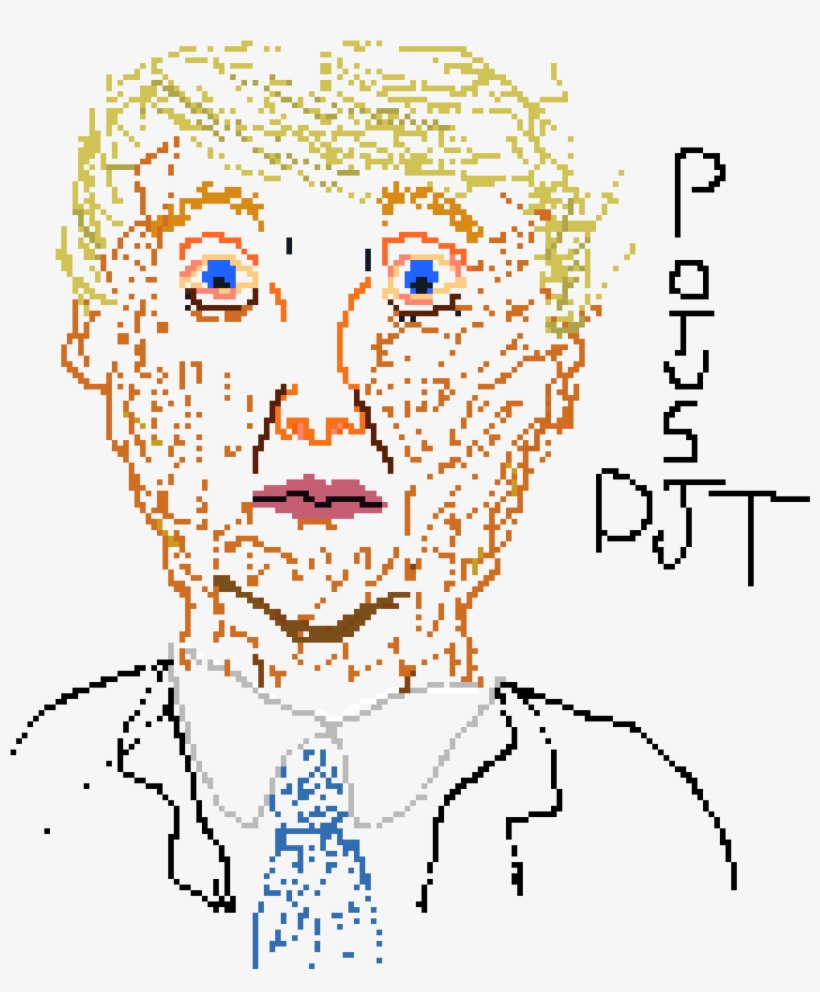 Donald J Trump - Illustration, transparent png download