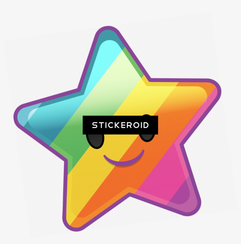 Star Kawaii - Graphic Design, transparent png download