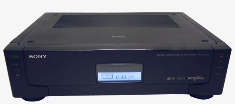 Sony Svo 2000 S Vhs Hi Fi Stereo Vcr - Sony Svo 2000, transparent png download