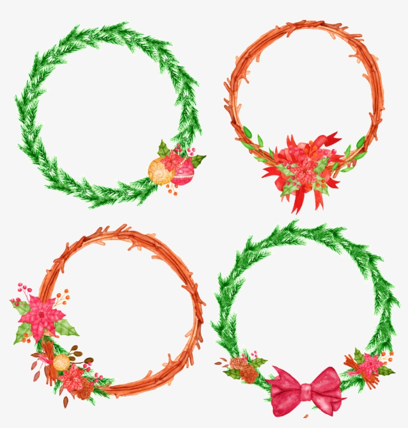Hand Painted Is A Garland Png Transparent - Portable Network Graphics, transparent png download