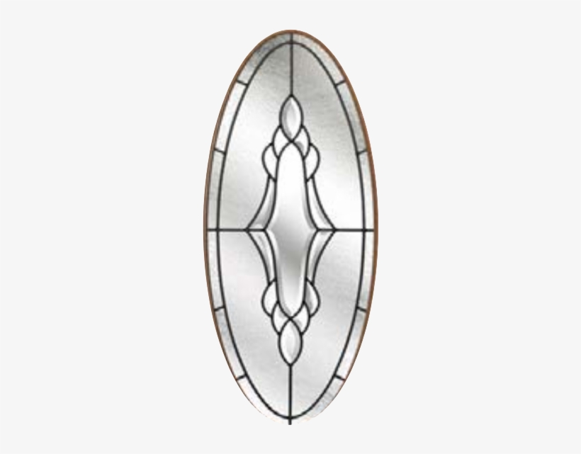 Andaman - Mp Doors 36 In. X 80 In. Andaman Classic 3/4 Oval Lite, transparent png download