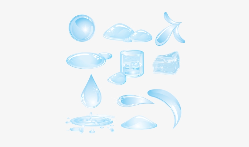 Water Drops Png Image - Vector, transparent png download