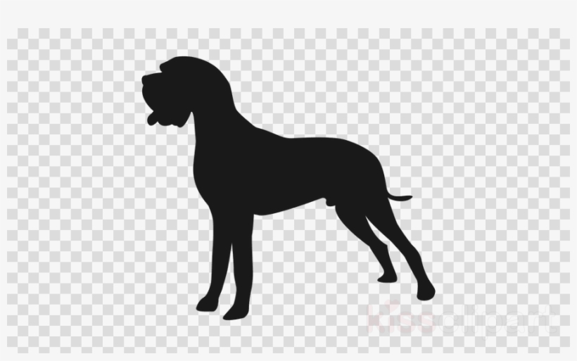 Siluetas De Perros Png Clipart Great Dane Dog Breed - New Picsart Hairstyle Png, transparent png download
