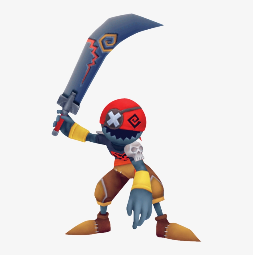 Pirate - Kingdom Hearts Pirates Of The Caribbean Heartless, transparent png download