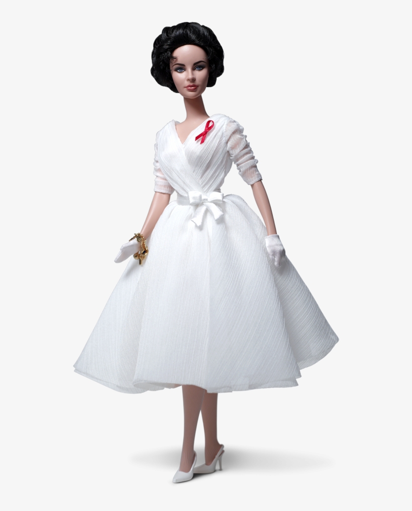 Elizabeth Taylor Barbie - Liz Taylor Barbie Doll, transparent png download