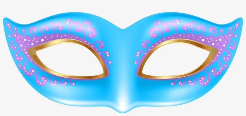 Blue Mask Clipart, transparent png download