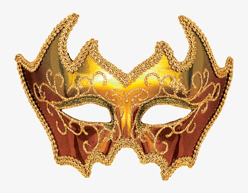 Masquerade Png Mask - Deluxe Mardi Gras Mask, transparent png download