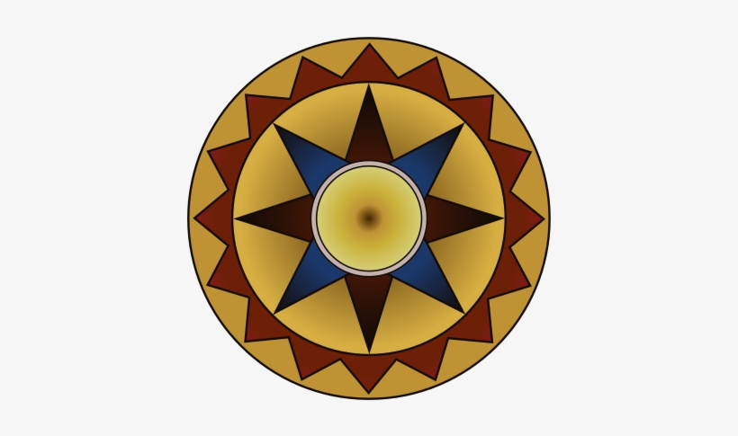 This Free Icons Png Design Of Colorful Compass Rose - Compass Rose, transparent png download