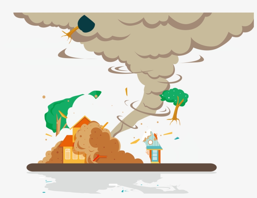 Hurricane Png Pic - Natural Disaster Vector, transparent png download
