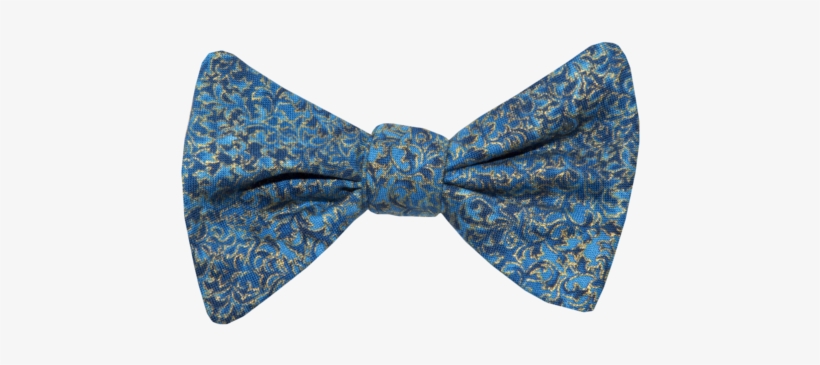 Blue Polkadot Bow Tie, transparent png download