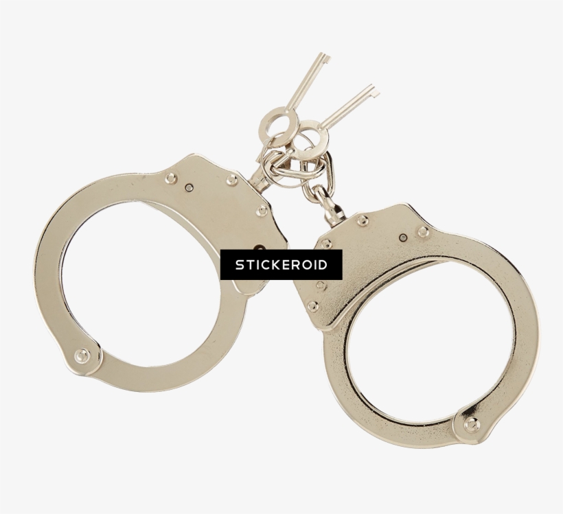 Handcuffs - Earrings, transparent png download