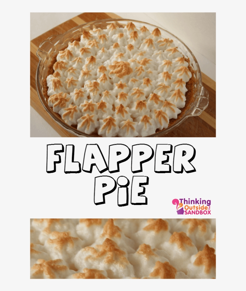 Flapper Pie Recipe - Flapper Pie, transparent png download