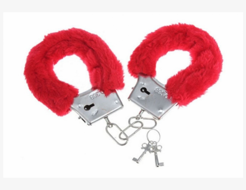 Red Handcuffs, transparent png download