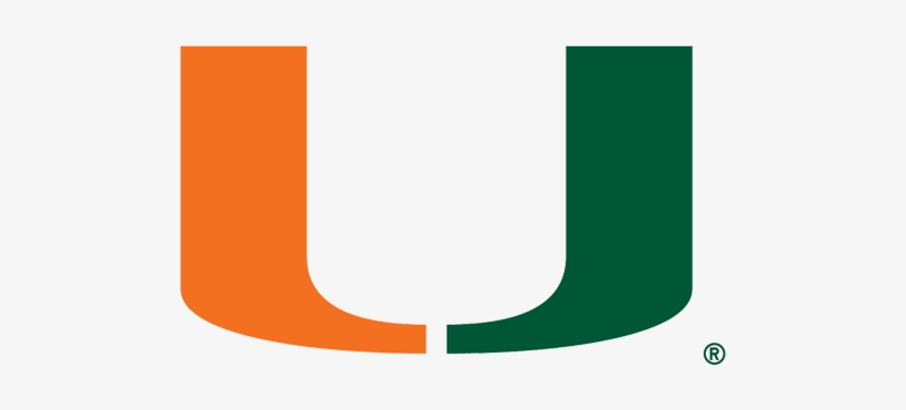 2017 - Miami Hurricanes Logo Small, transparent png download
