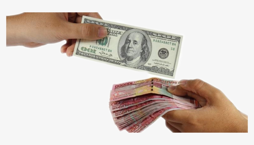Dollar - Handful Of Money, transparent png download