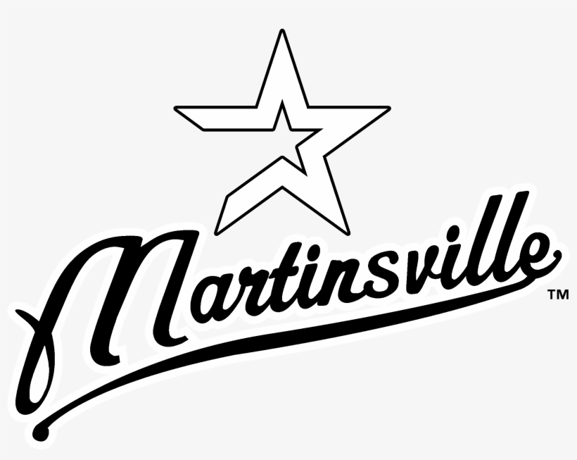 Martinsville Astros Logo Black And White - Martina Haag Fånge I Hundpalatset, transparent png download