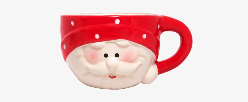 Santa Mug, transparent png download