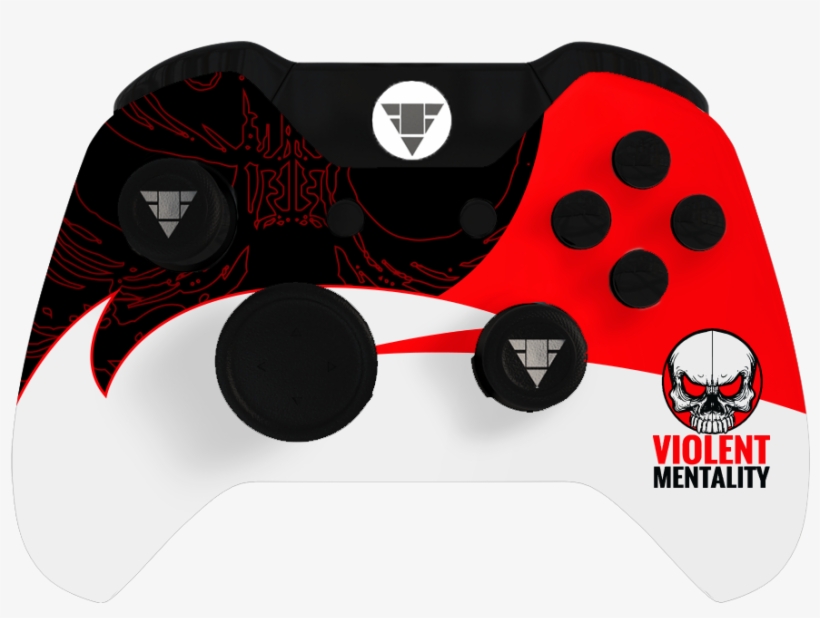 Violent Mentality Xbox One Controller - Game Controller, transparent png download