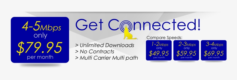 Get Connected With Kccoyote High Speed Wireless Internet - Internet, transparent png download