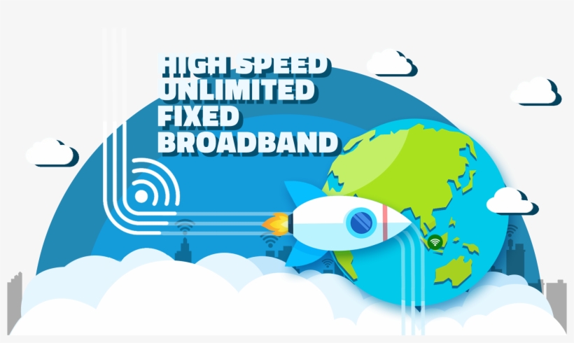 Fixed Broadband For All Your Needs, transparent png download