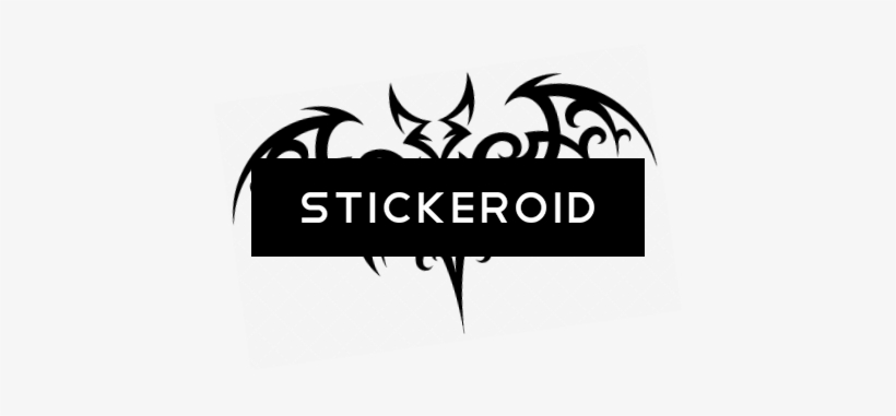 Tribal Tattoo Bat - Job, transparent png download