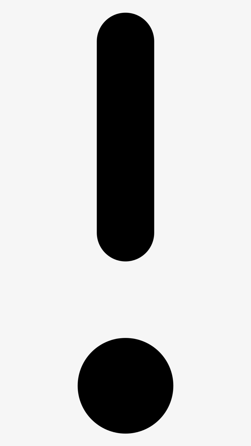 Exclamation Mark Png - うちわ 文字 記号, transparent png download