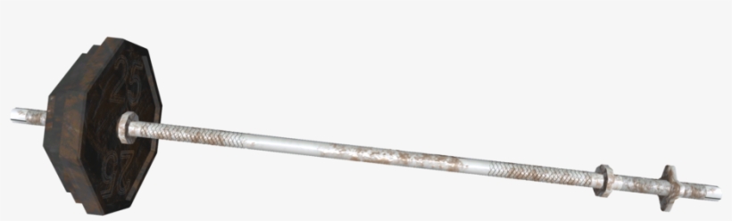 The Vault Fallout Wiki - Barbell, transparent png download