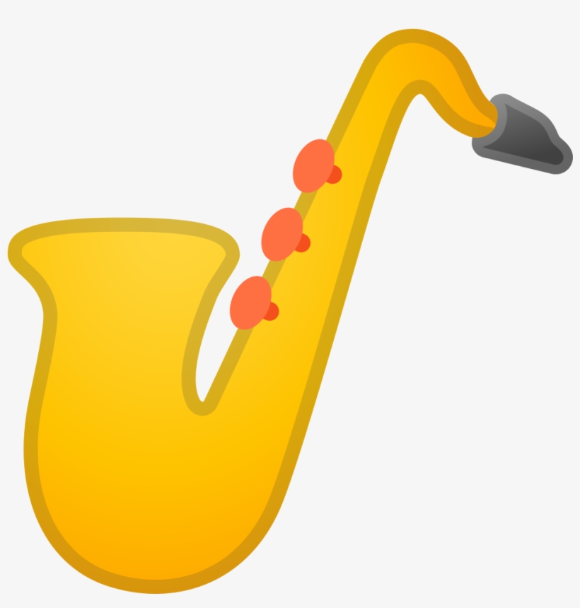 Download Svg Download Png - Emojis Saxofon, transparent png download