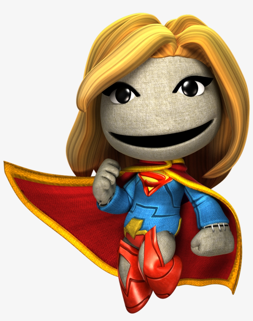 17 10 57 677 Supergirlpose - Little Big Planet Girl, transparent png download