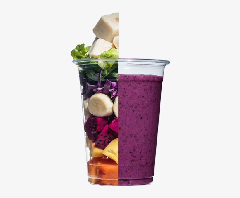 Fitgo Smoothie - Rainbow Mix - Portable Network Graphics, transparent png download