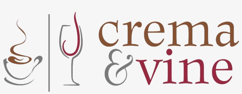 Crema And Vine Logo Transparent Background - Coffee Shop, transparent png download