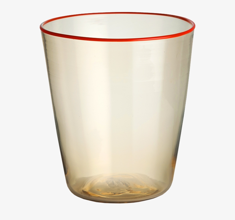 Green Fume Water Glass - Glass, transparent png download