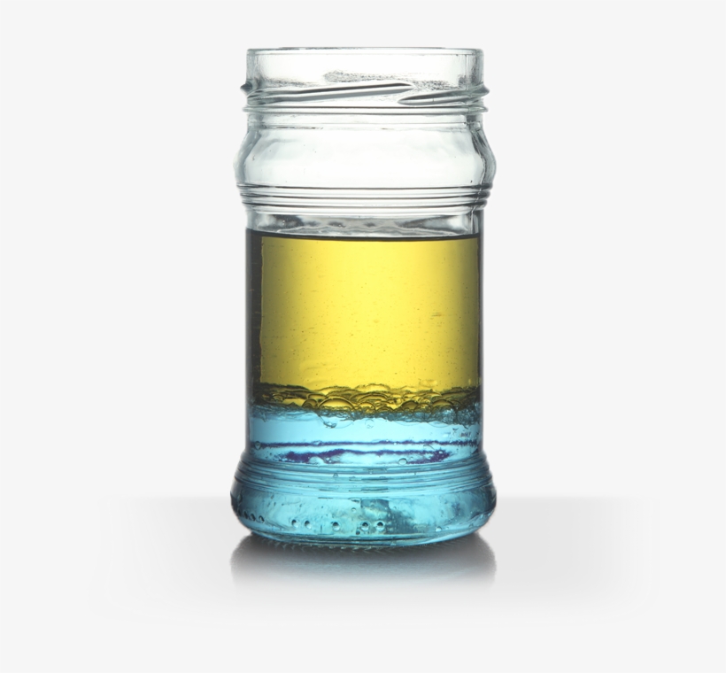 Some Hydrocarbons Will Float On The Top Of The Water, - Oil And Water Experiment, transparent png download