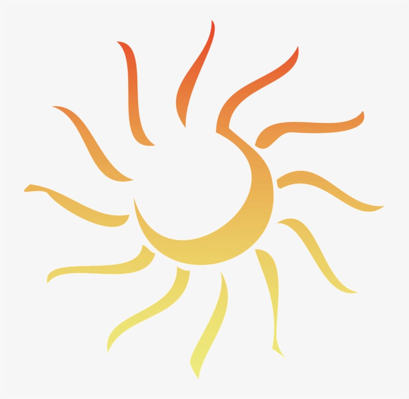 Light Ray Pencil And - Abstract Sun Png, transparent png download