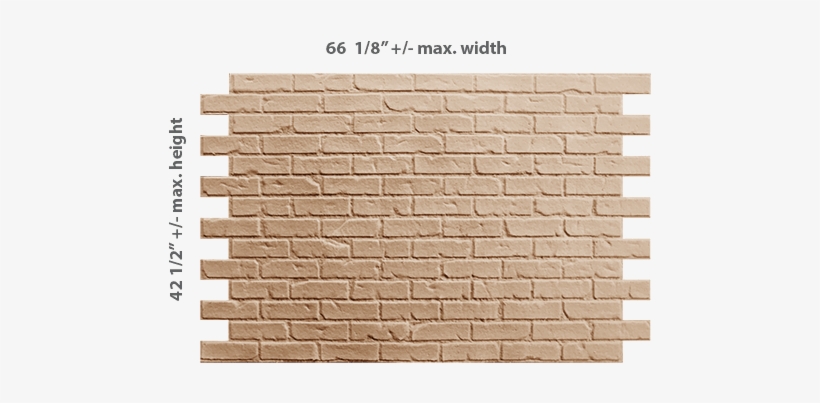Recycledcommon - Vac Form Brick Wall, transparent png download