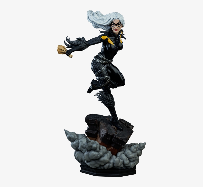 Black Cat Marvel Png Download - Marvel Black Cat Figure, transparent png download