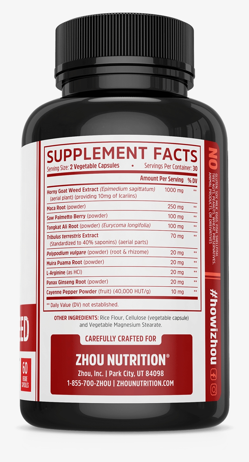 Zhou Nutrition Hgw Complex - Cranberry + For Maximum Urinary Tract Support - Non, transparent png download