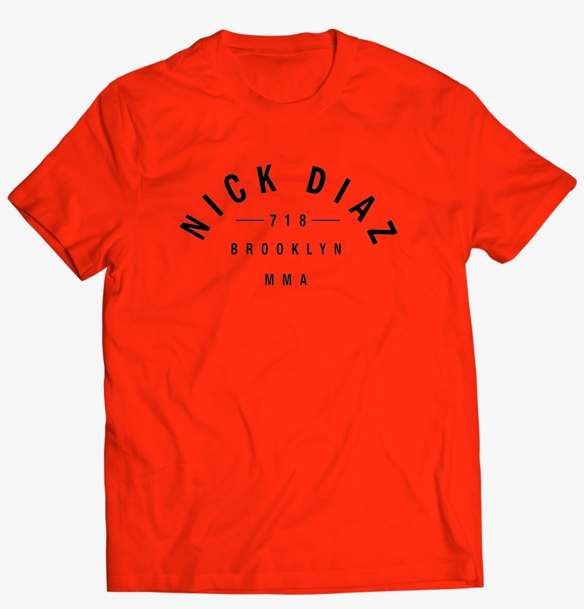 Nick Diaz Brooklyn Mma T-shirt Ufc - Camisetas Medicina Veterinaria, transparent png download