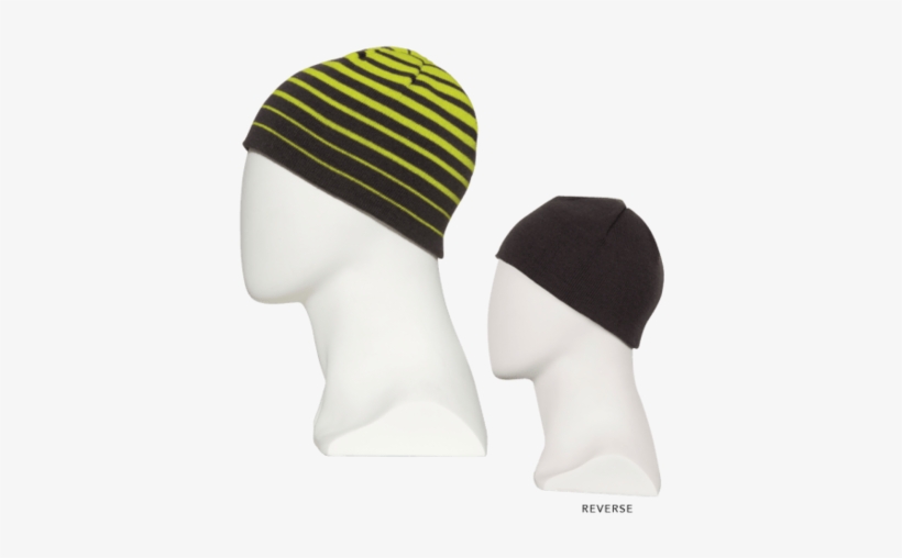 Boy's Elevated Reversible Beanie - Hotel, transparent png download