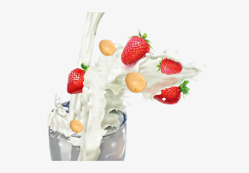 Milk Splash Png - Milk, transparent png download